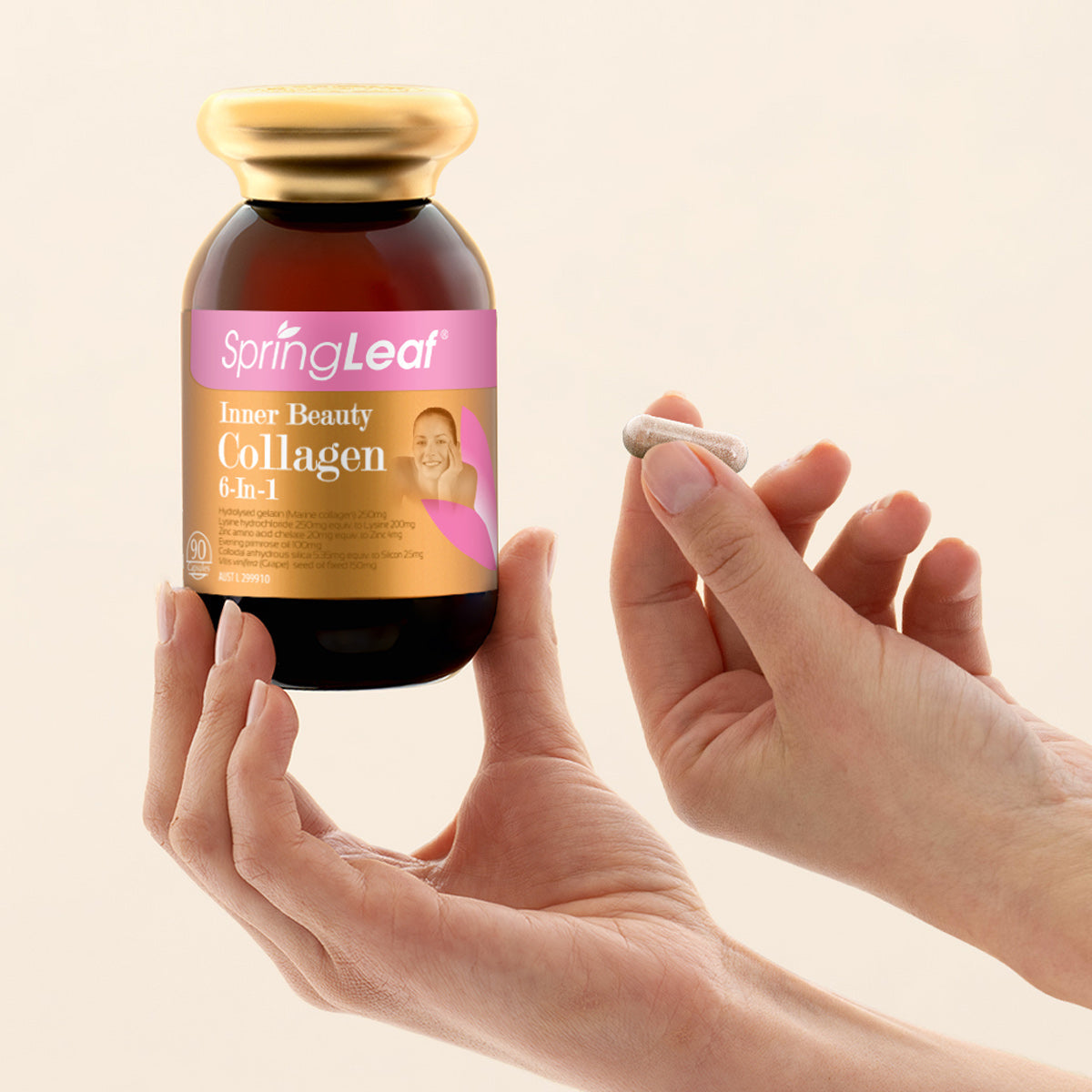 SpringLeaf Inner Beauty Collagen 6-in-1