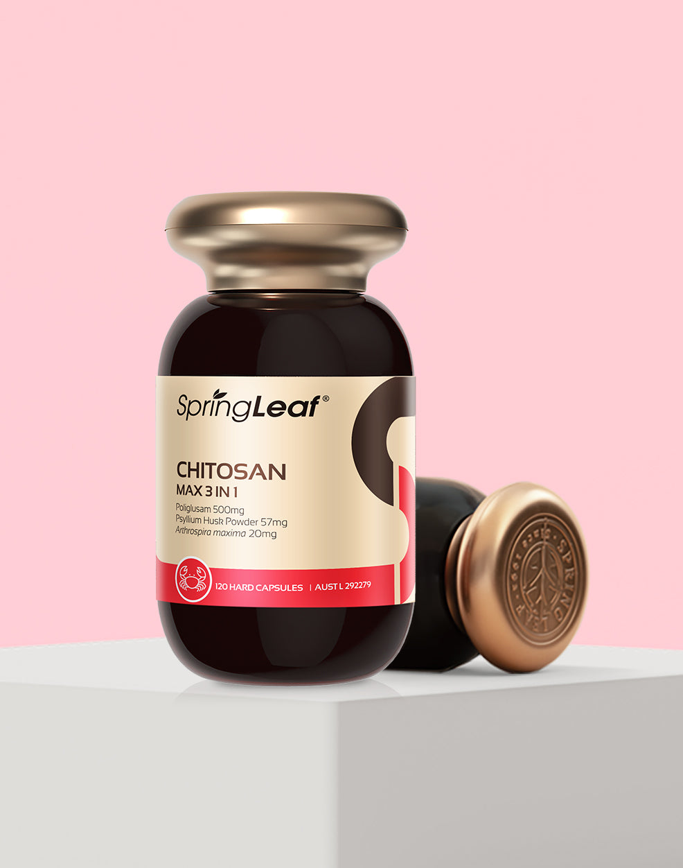 SpringLeaf Chitosan Max 3 in 1 120s