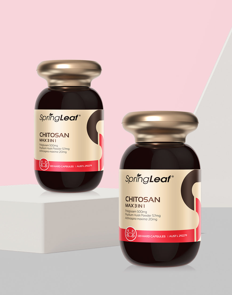 SpringLeaf Chitosan Max 3 in 1 120s