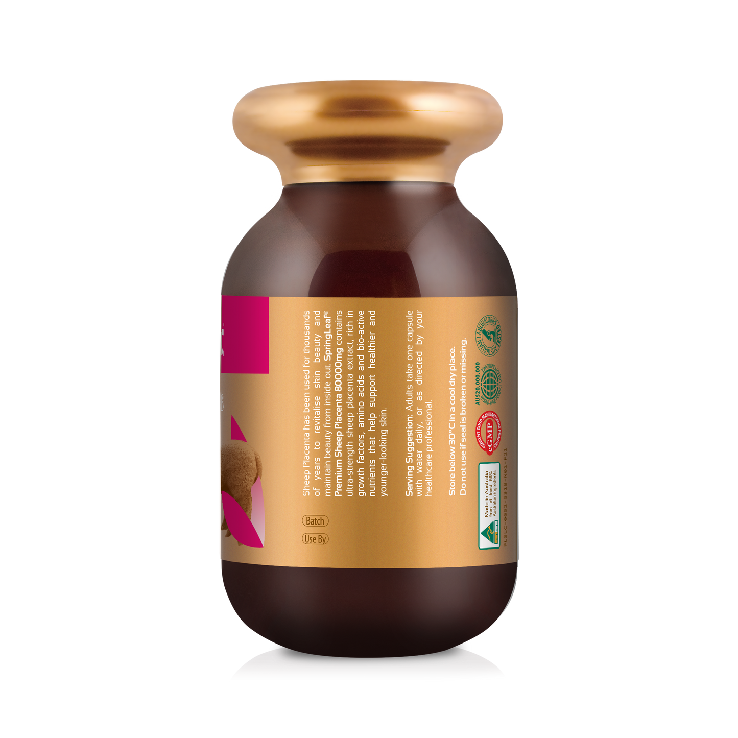 SpringLeaf Sheep Placenta 80000mg