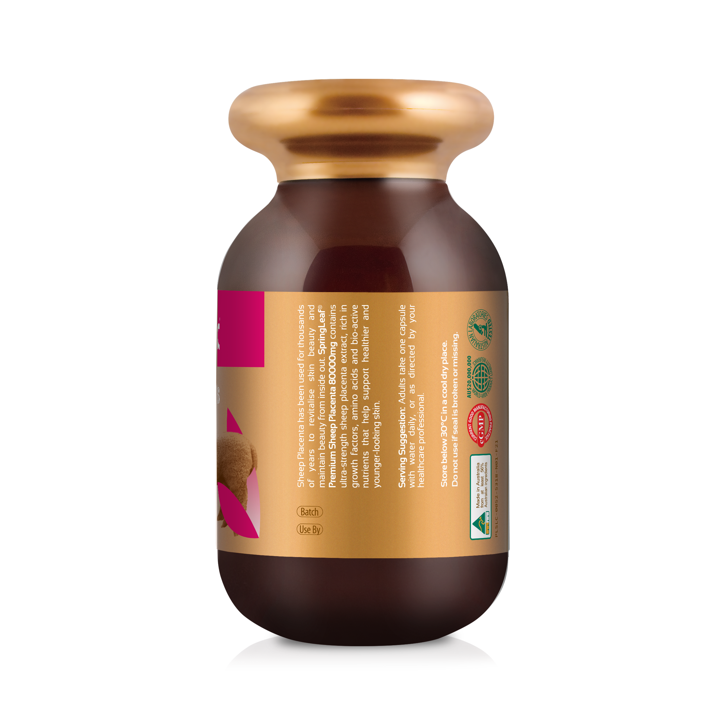 SpringLeaf Sheep Placenta 80000mg
