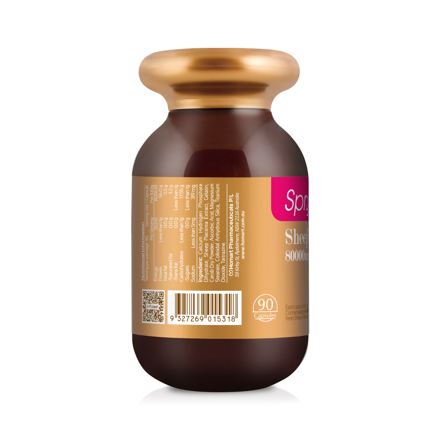 SpringLeaf Sheep Placenta 80000mg
