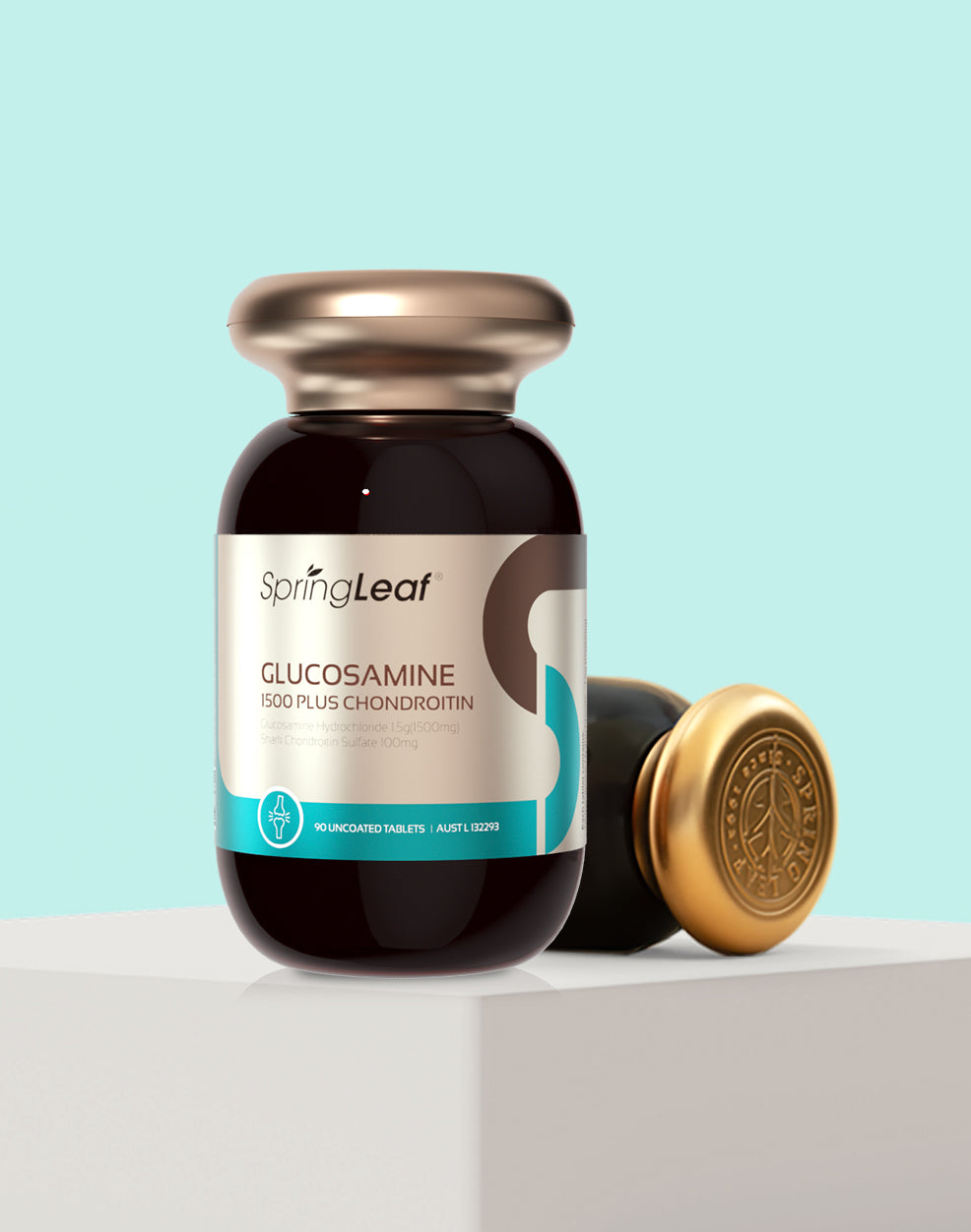 SpringLeaf Glucosamine 1500 Plus Chondroitin