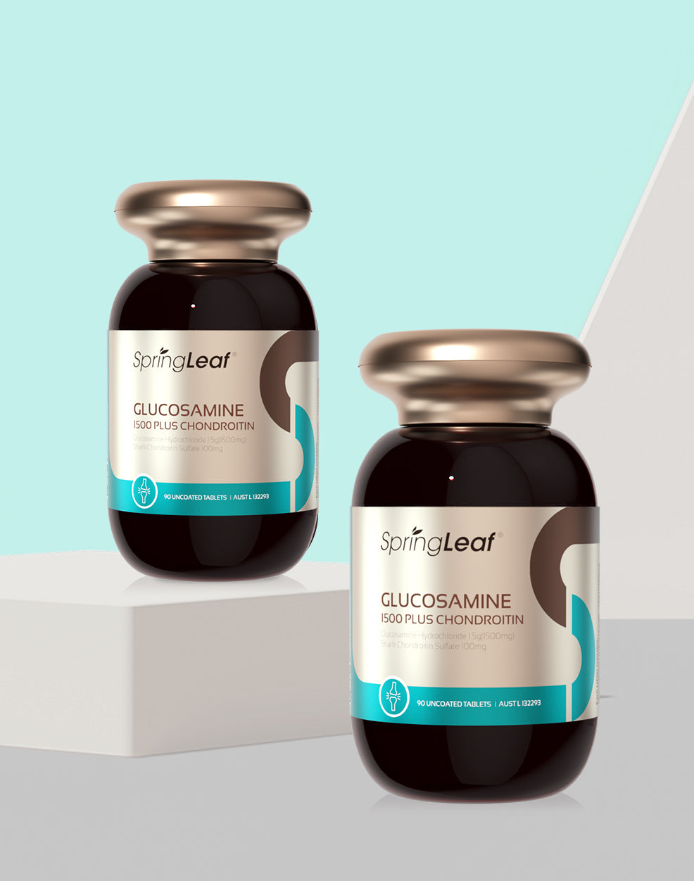 SpringLeaf Glucosamine 1500 Plus Chondroitin