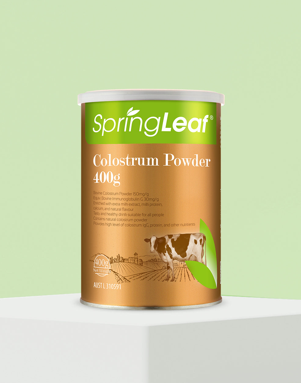 SpringLeaf Colostrum Powder 3000mg IgG