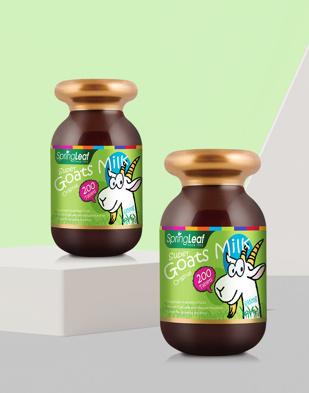 SpringLeaf Super Goats Milk Tablet