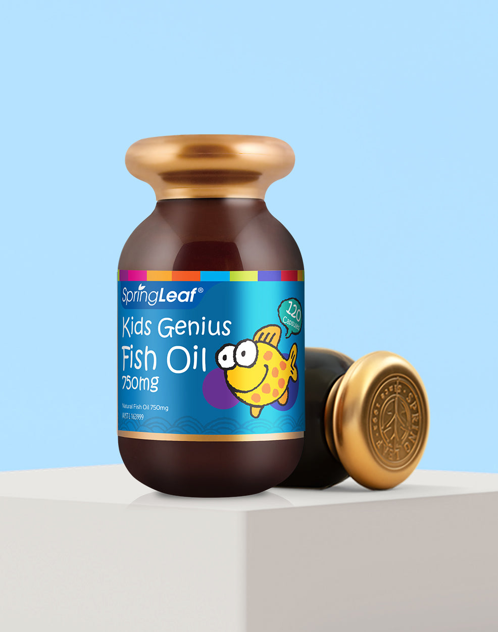 SpringLeaf Kids Genius Fish Oil