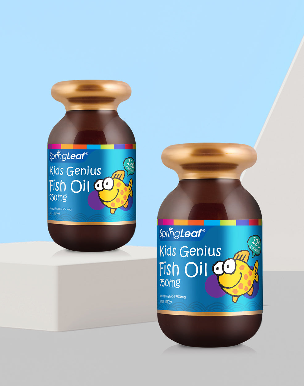 SpringLeaf Kids Genius Fish Oil