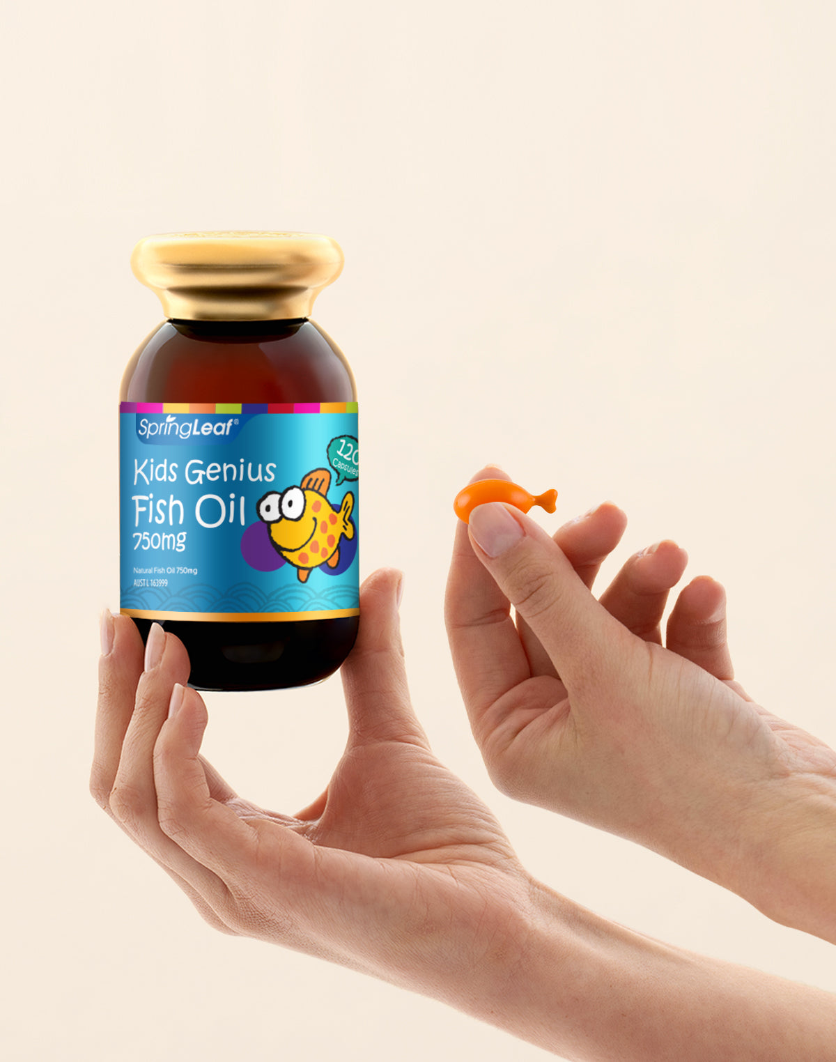 SpringLeaf Kids Genius Fish Oil