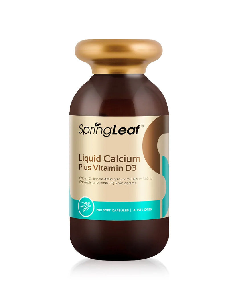 SpringLeaf Liquid Calcium Plus Vitamin D3
