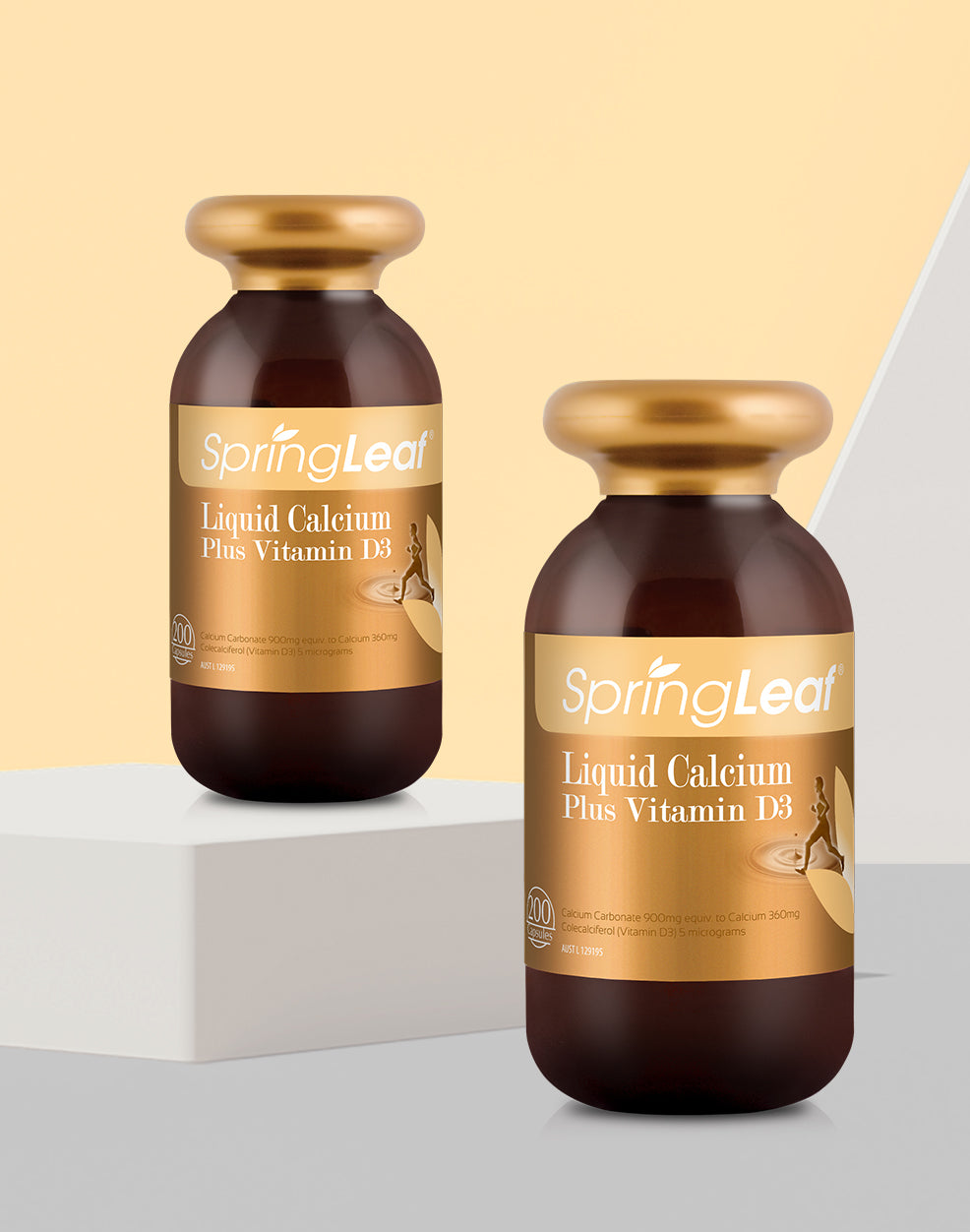 SpringLeaf Liquid Calcium Plus Vitamin D3