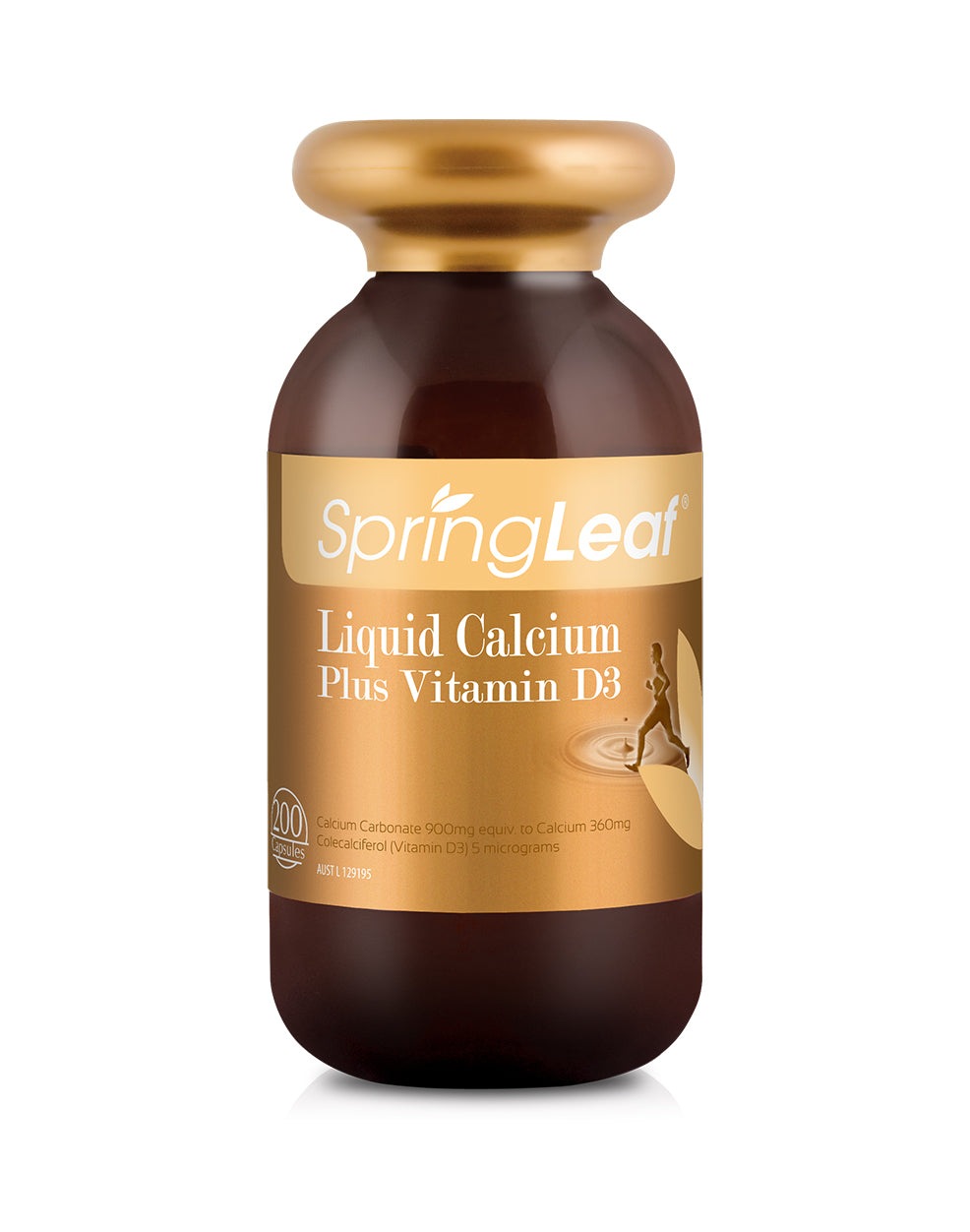 SpringLeaf Liquid Calcium Plus Vitamin D3