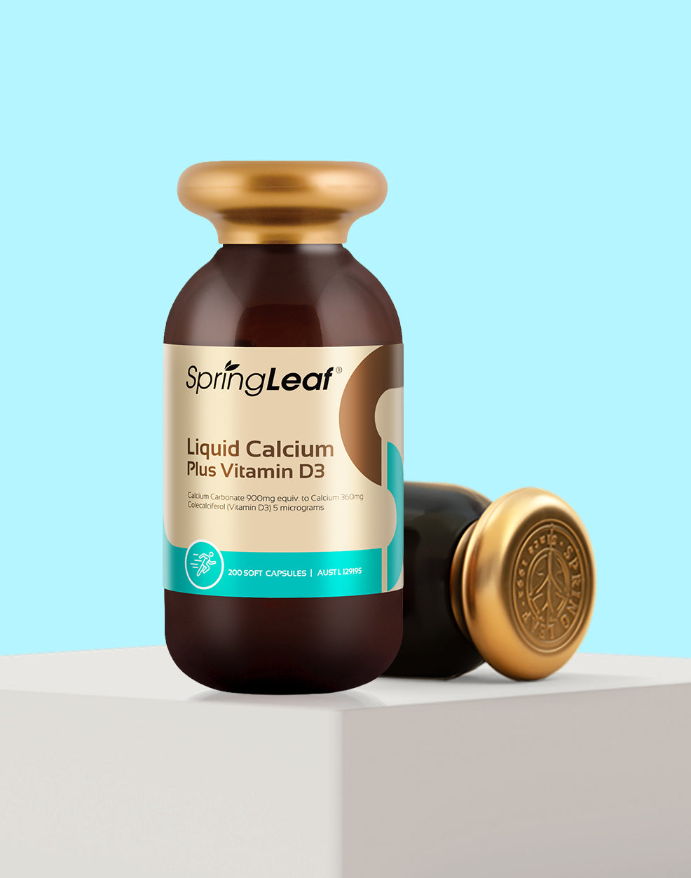 SpringLeaf Liquid Calcium Plus Vitamin D3