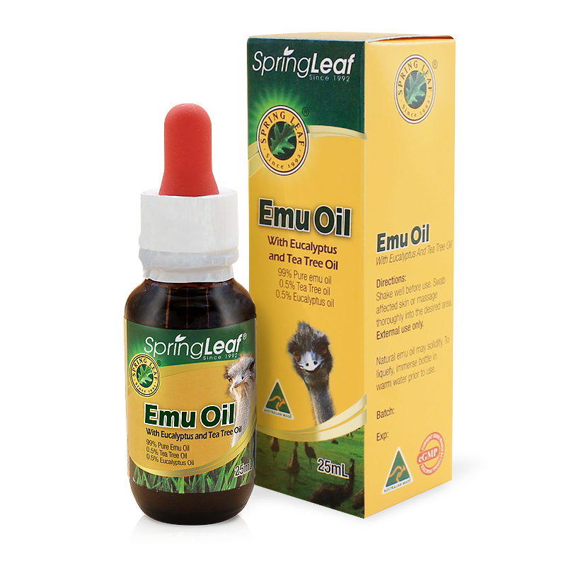 Emu Oil with Eucalyptus and Tea Tree Oil