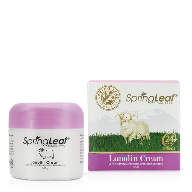 Lanolin Cream with Placenta Extract , Vitamin E & Rose Extract