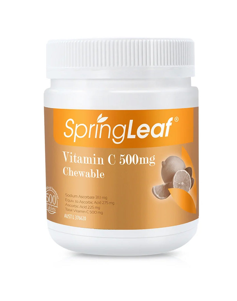 SpringLeaf Vitamin C 500mg Chewable