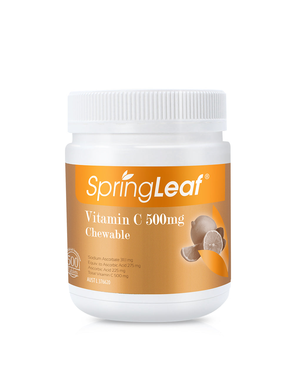 SpringLeaf Vitamin C 500mg Chewable