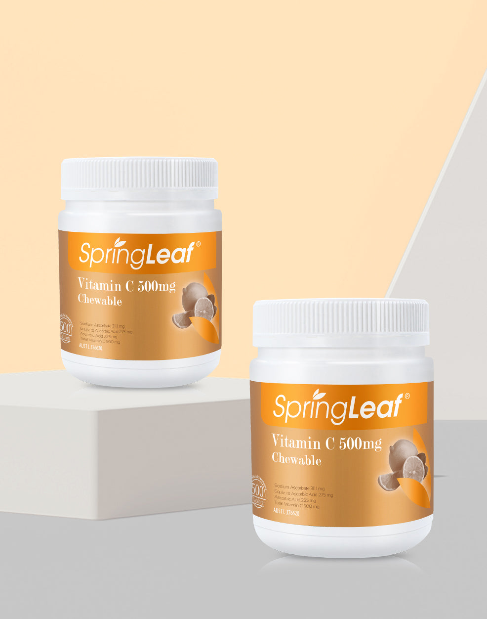 SpringLeaf Vitamin C 500mg Chewable